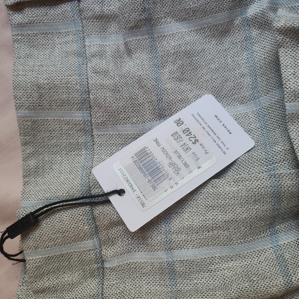REISS willow short - window pane sz10 [911] - Picture 6 of 6